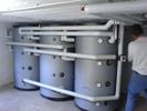 Pufferspeicheranlage für einen Scheitholzkessel