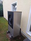 Tausch einer Ölheizung gegen Wärmepumpe - außen