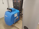 Ölbrennwertkessel in einem Wärmepumpen-Hybridsystem